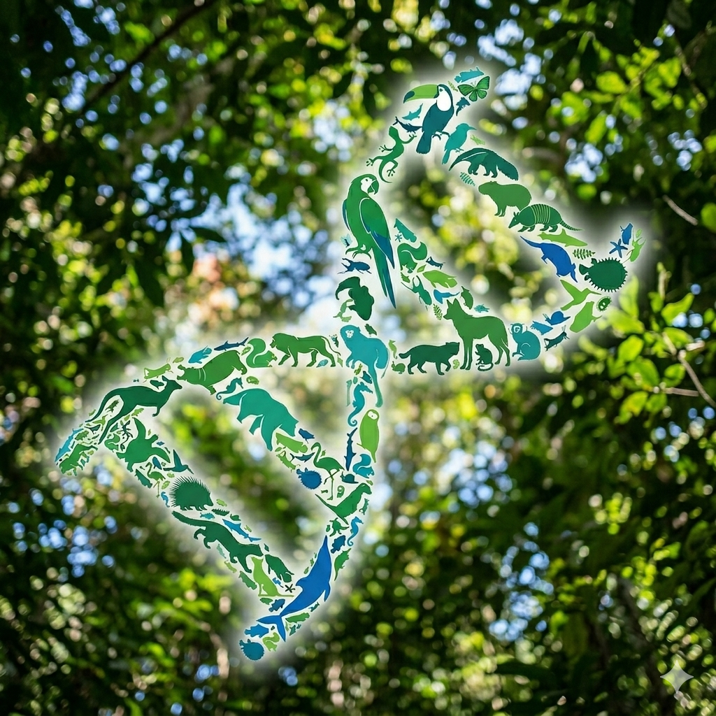 DNA na floresta
